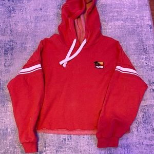 Soft cropped hoodie